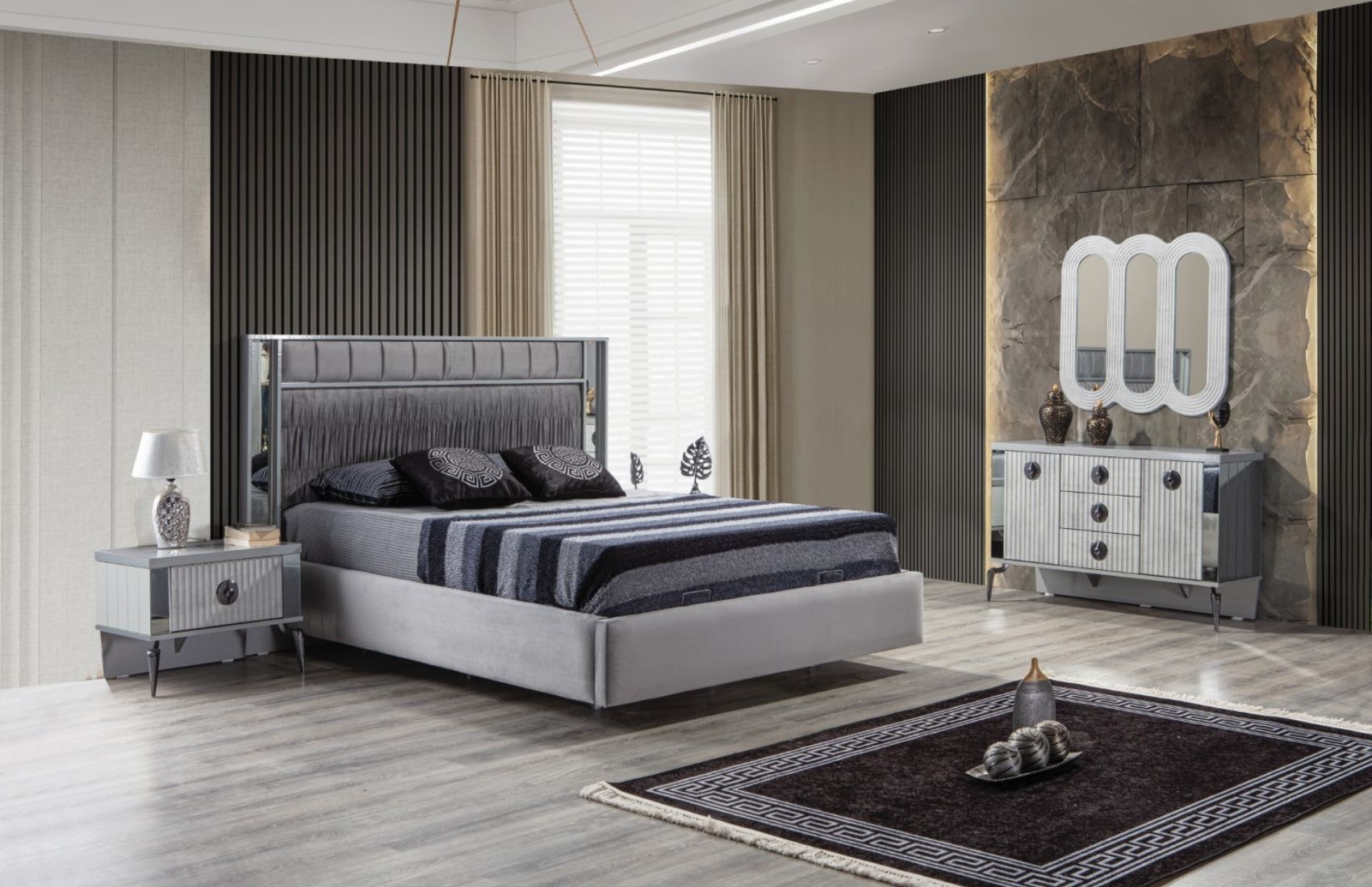 Opera Yatak Odası Takımı(Sürgülü)