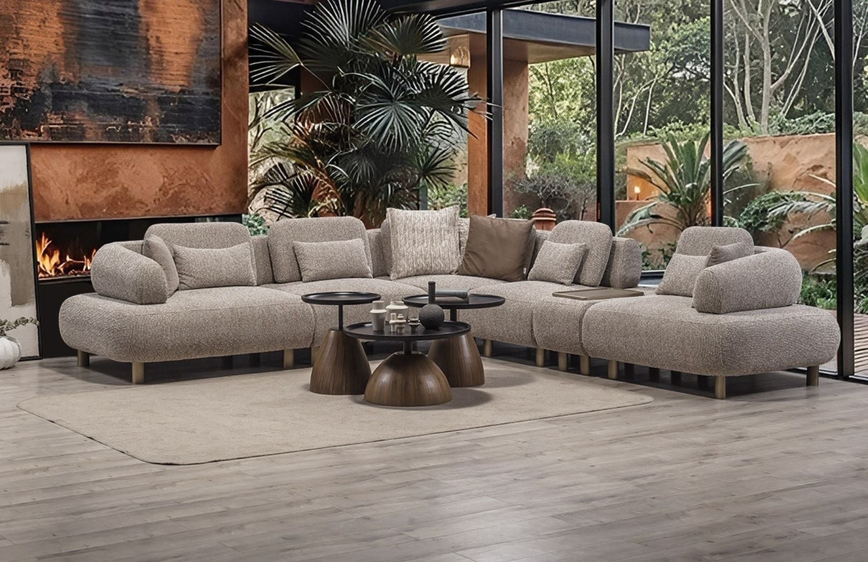 Barcelona E Köşe Koltuk