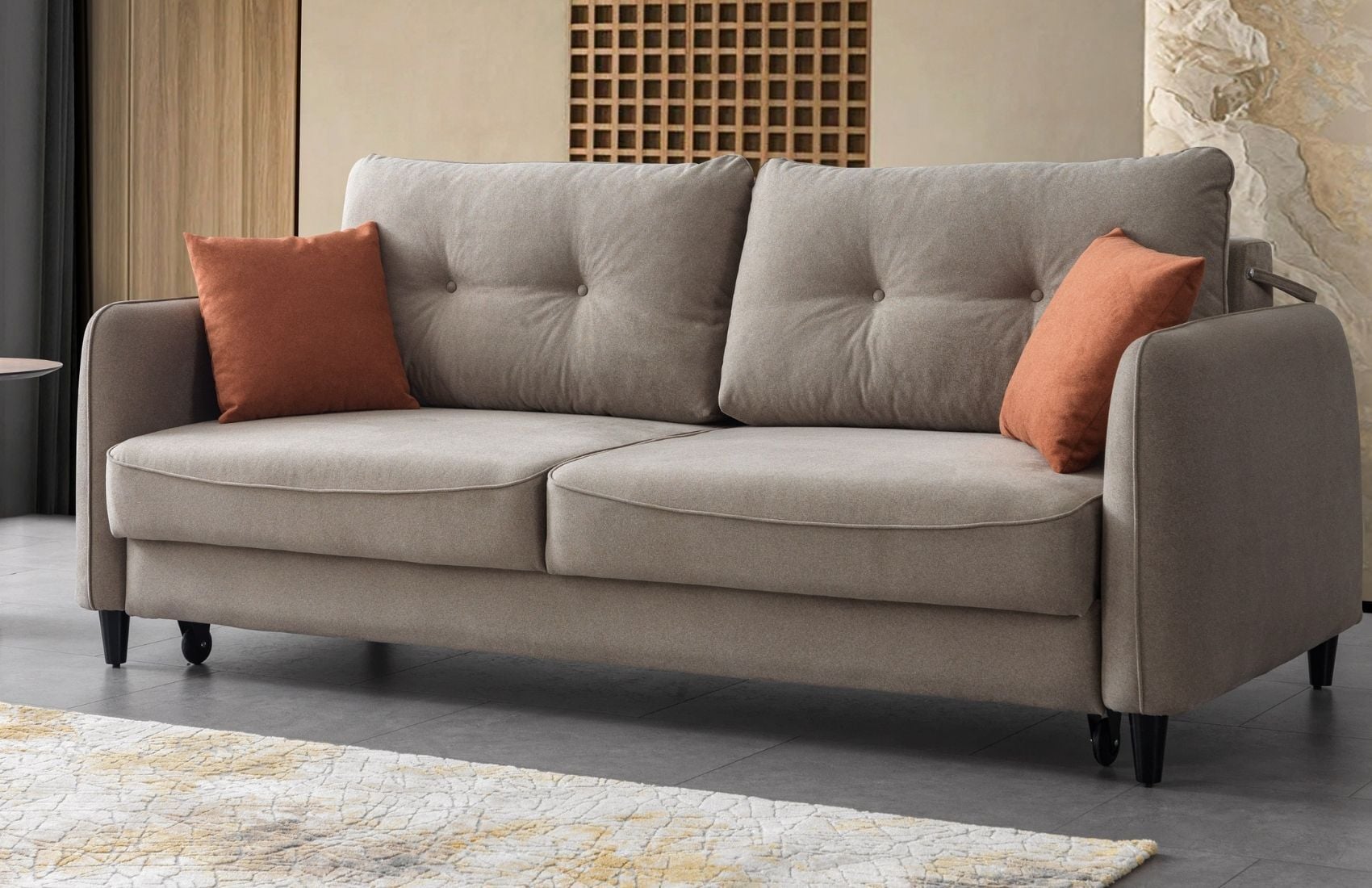 Elegant Üçlü Yataklı Koltuk