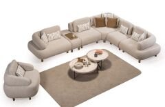 Barcelona C Köşe Koltuk Takımı