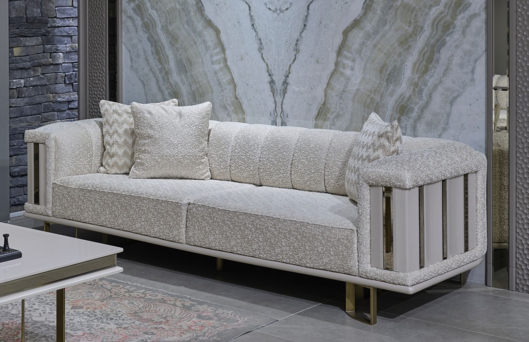 Prada Üçlü Koltuk