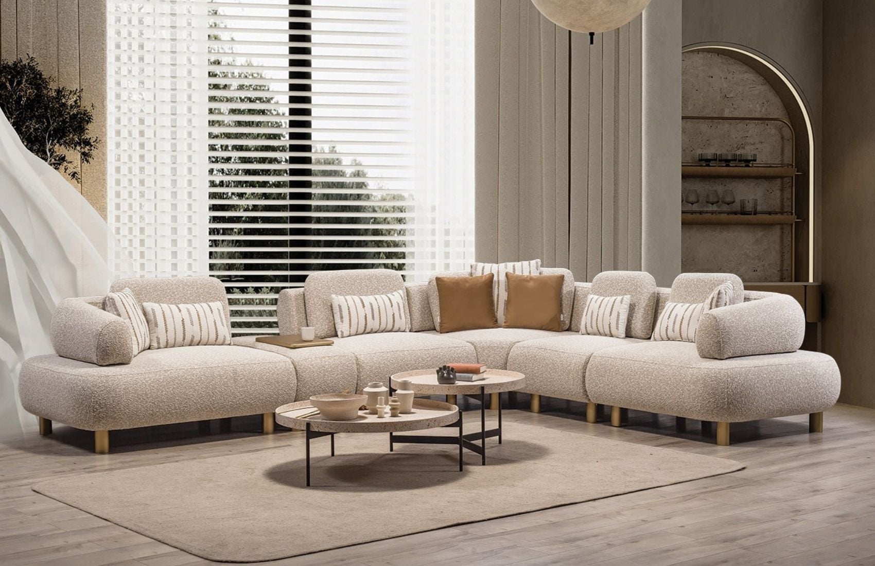 Barcelona C Köşe Koltuk