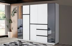 Genova Gardırop(5 Kapaklı)