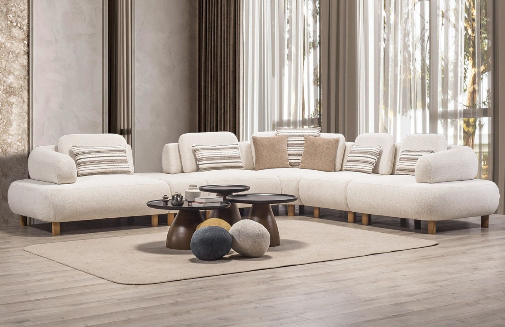 Barcelona B Köşe Koltuk