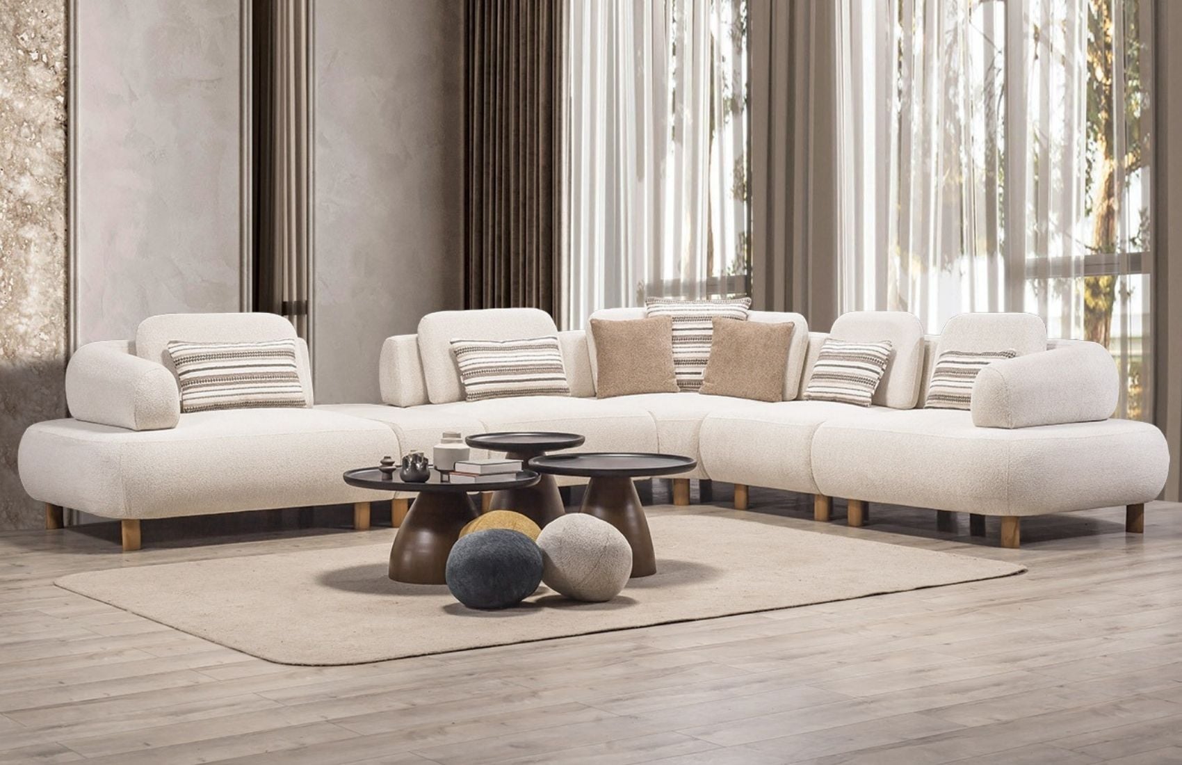 Barcelona B Köşe Koltuk