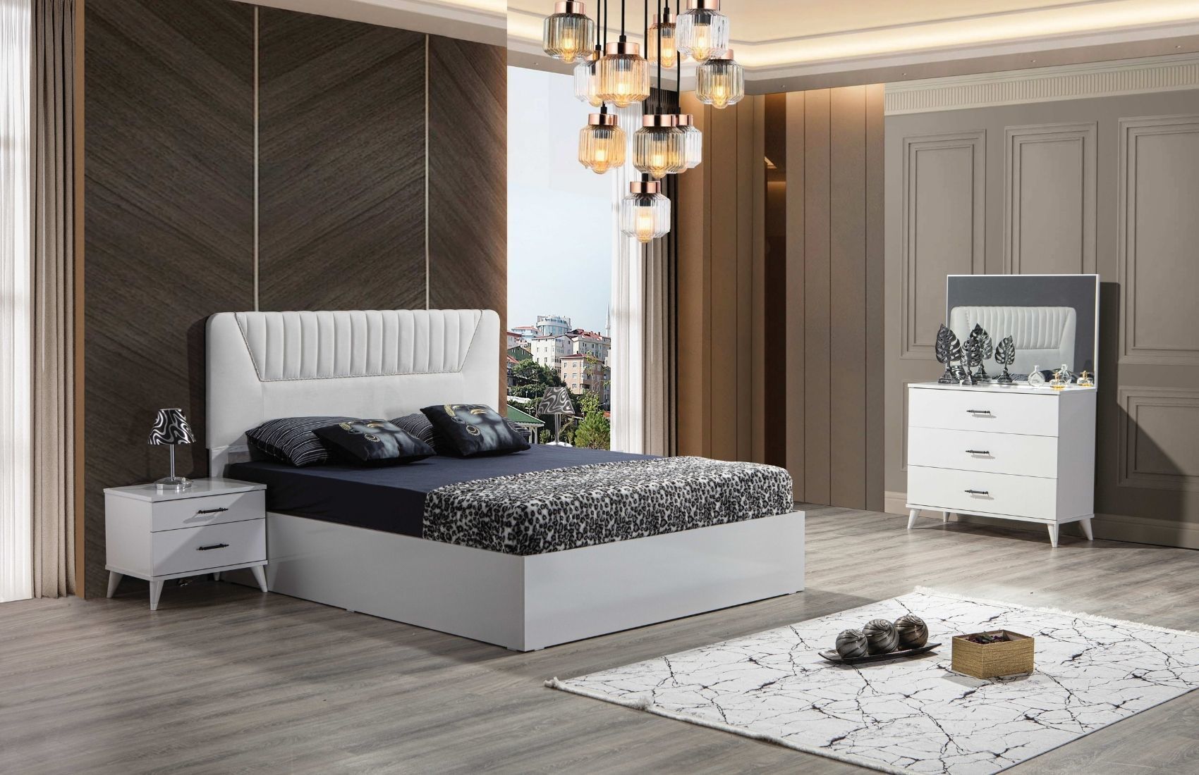 Anka Yatak Odası Takımı(4 Kapaklı)