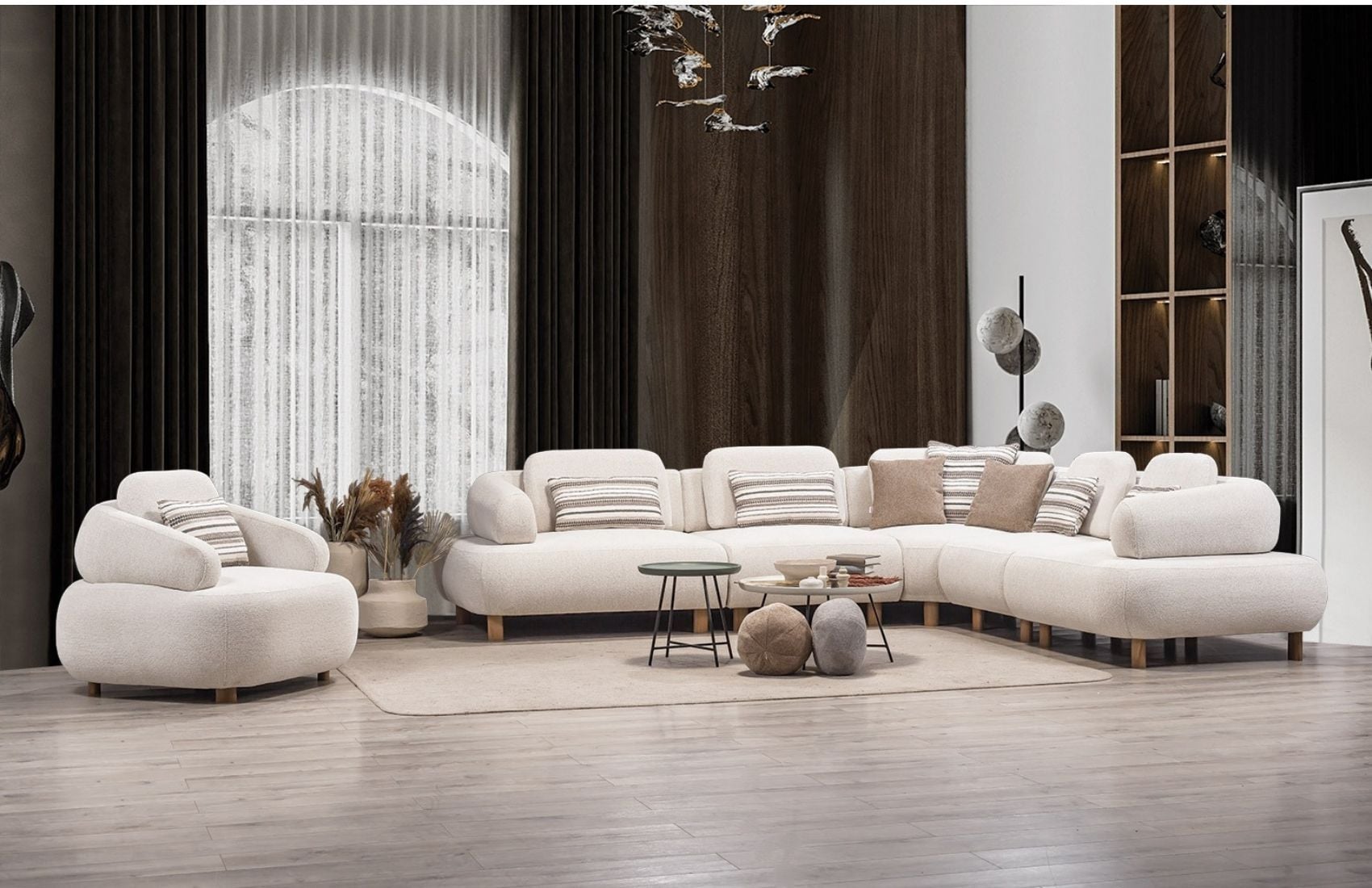 Barcelona B Köşe Koltuk Takımı 2