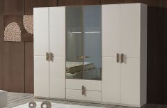 Mona Gardırop (6 Kapaklı)