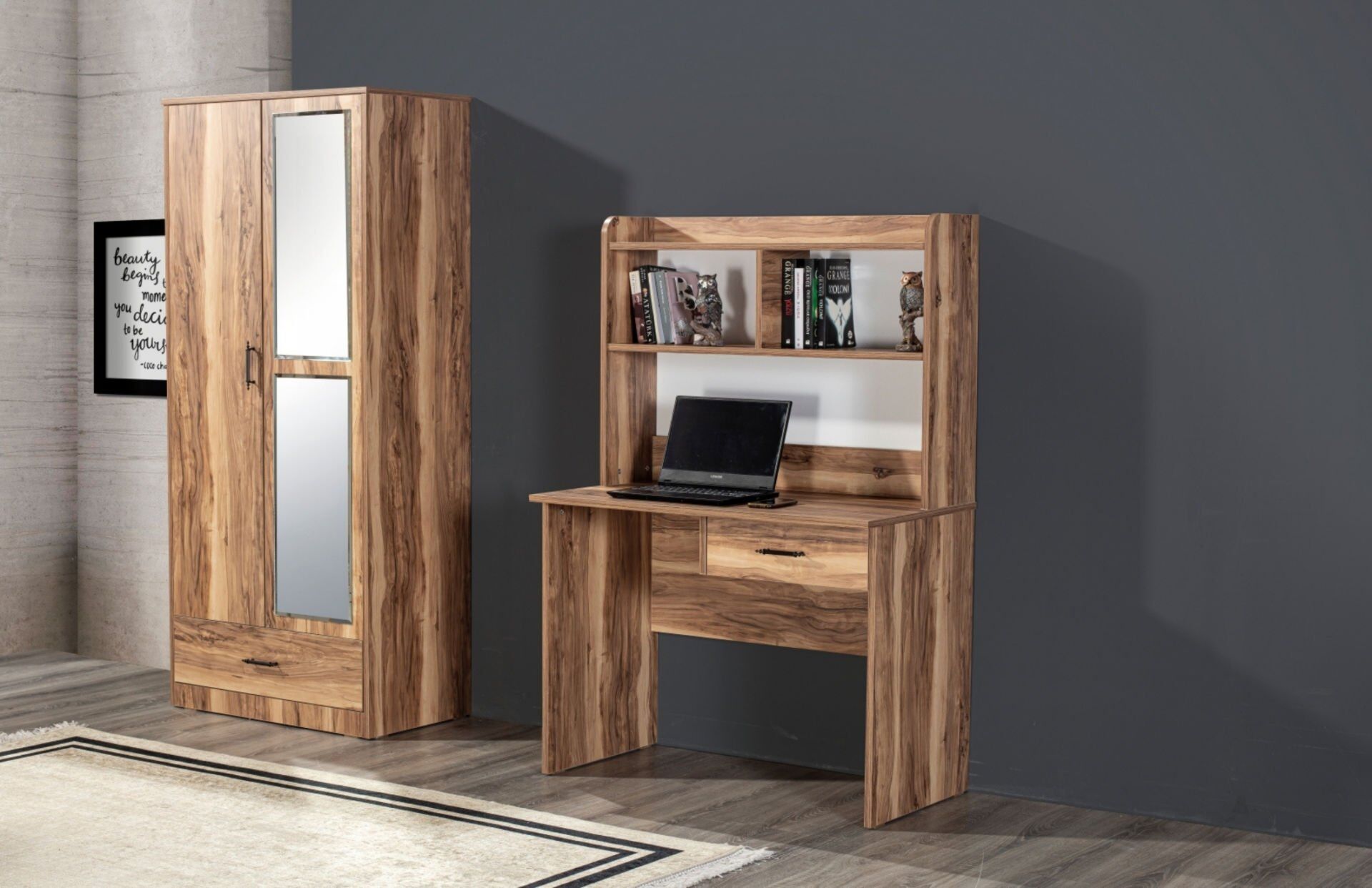 Grand Genç Gardırop(2 Kapaklı)