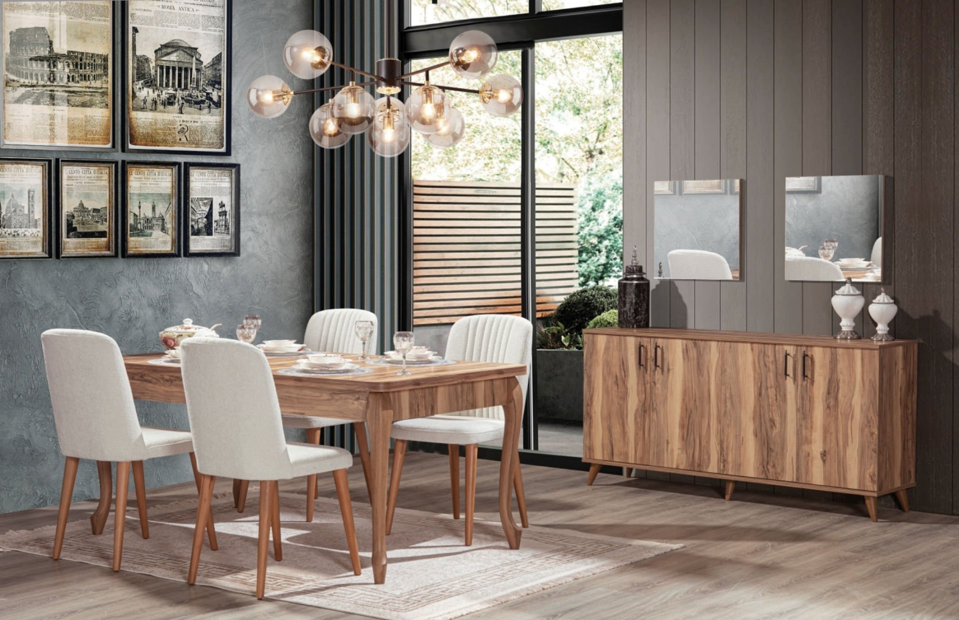 Kale Yemek Odası Takımı