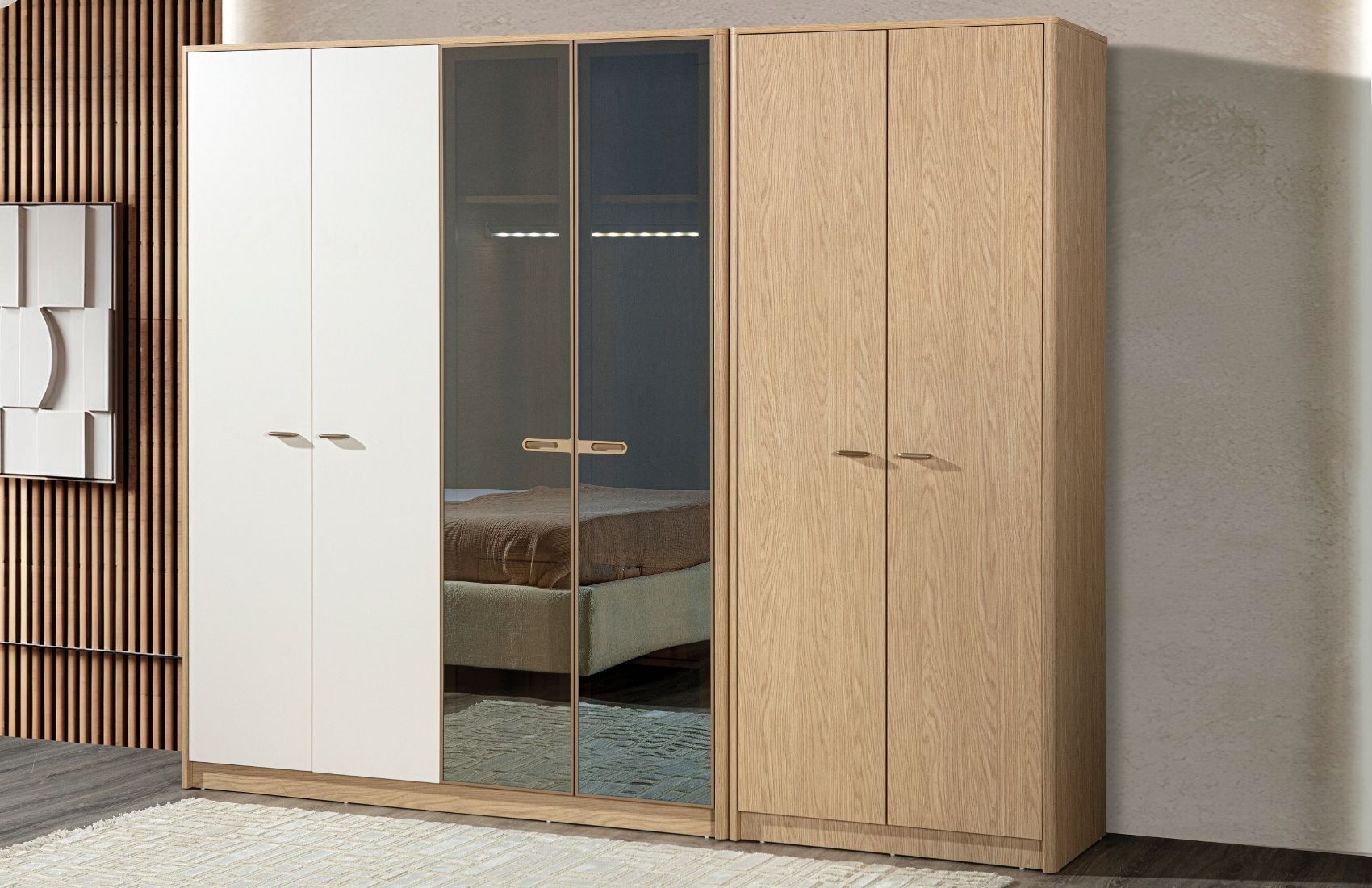 Silva Gardırop (6 Kapaklı)