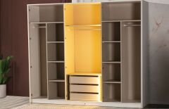 Ramada Başlıklı Yatak Odası Takımı(6 Kapaklı)