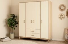 Golf Gardırop (4 Kap. Rota+Sedef Krem)