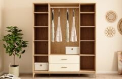 Golf Gardırop (4 Kap. Rota+Sedef Krem)