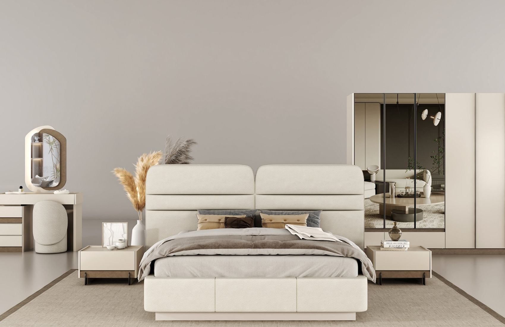 Liza Yatak Odası Takımı (6 Kap.)