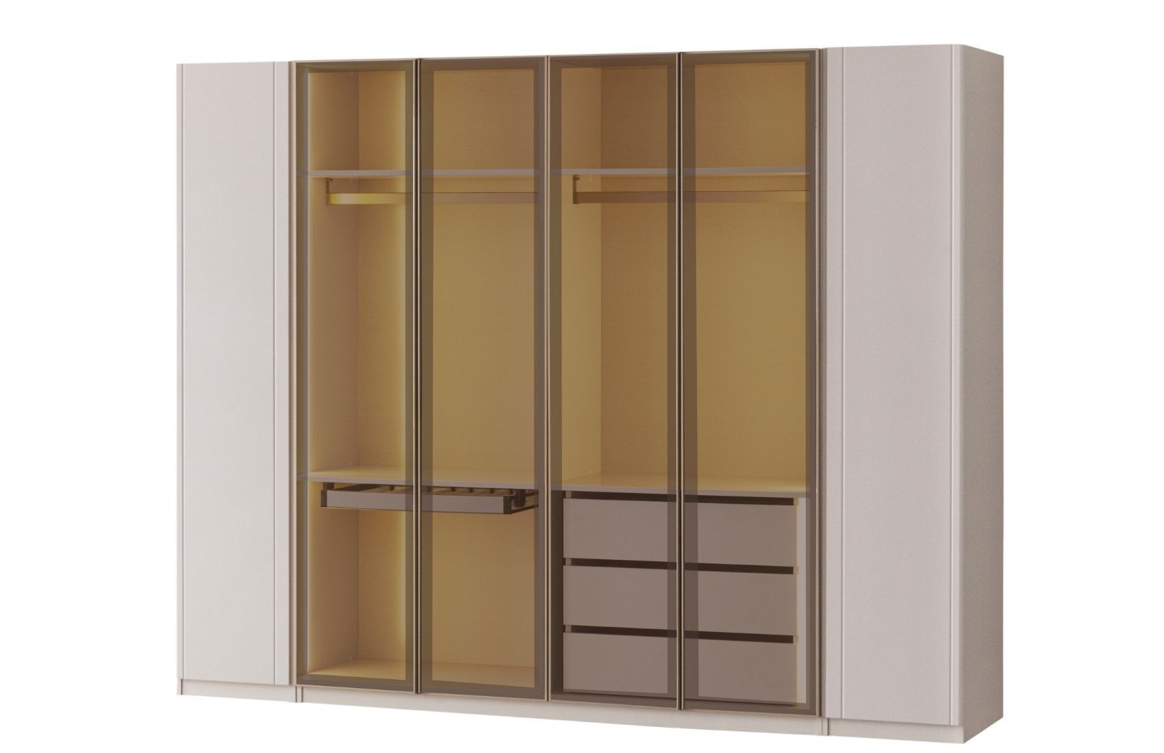 Paris Gardırop 6 Kapılı