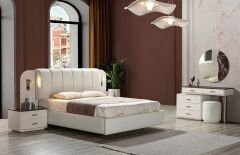 Elegant Başlıklı Yatak Odası Takımı(6 K)