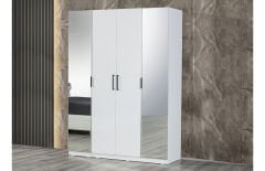 Likya Dört Kapaklı Gardırop