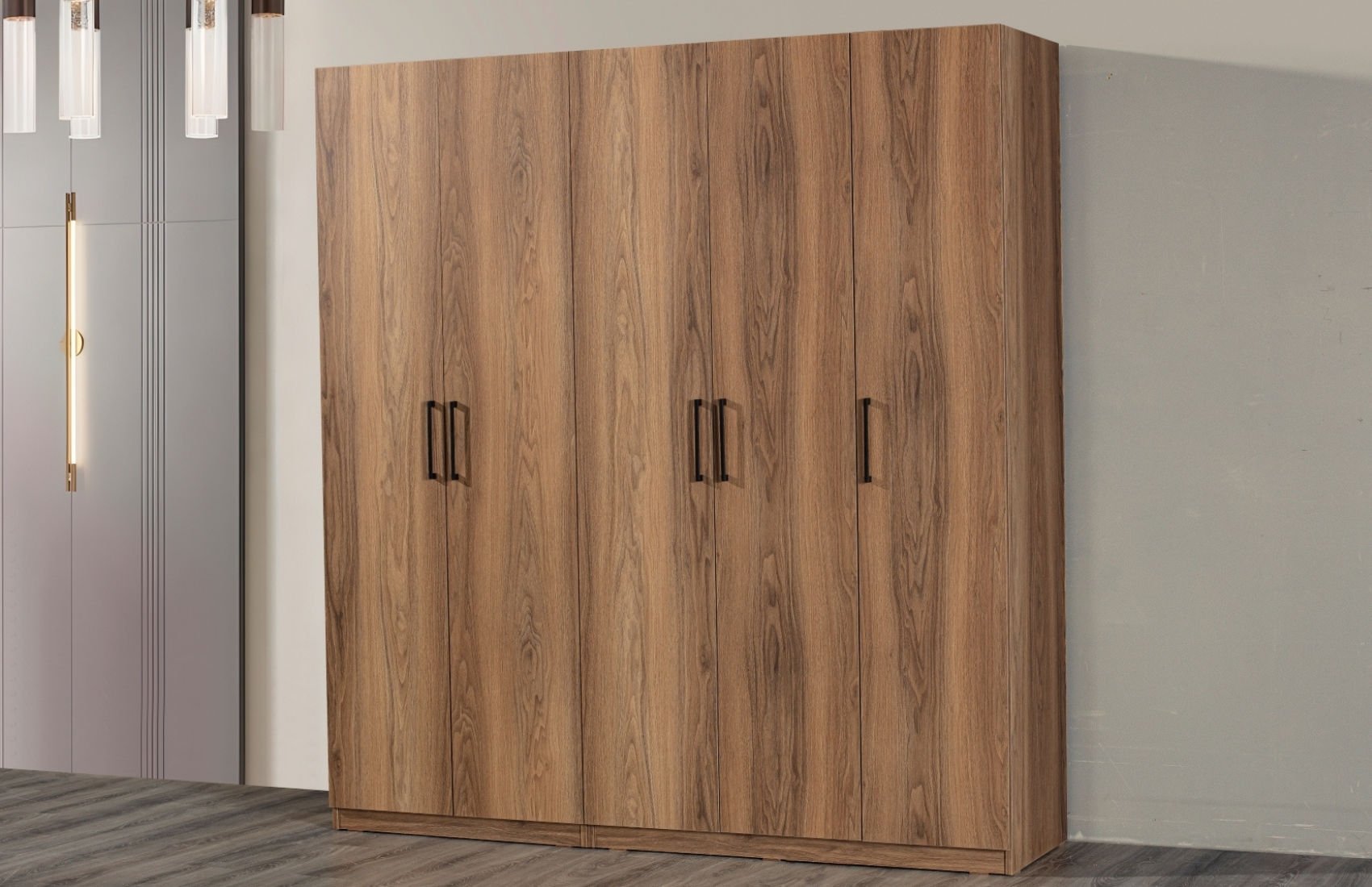 Vita Beş Kapaklı Gardırop