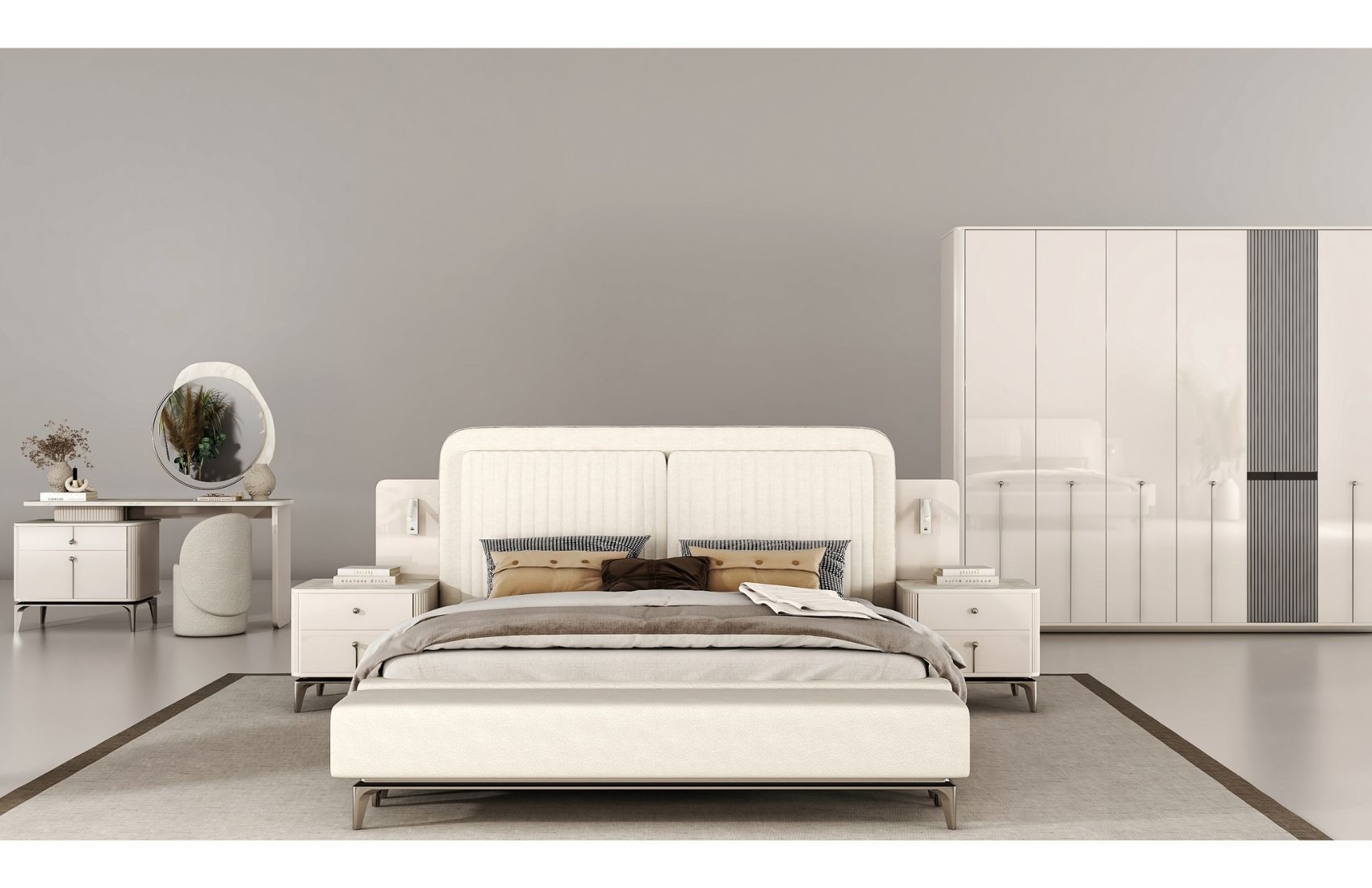 Stil Premium Yatak Odası ( Aynasız-Ayaksız )