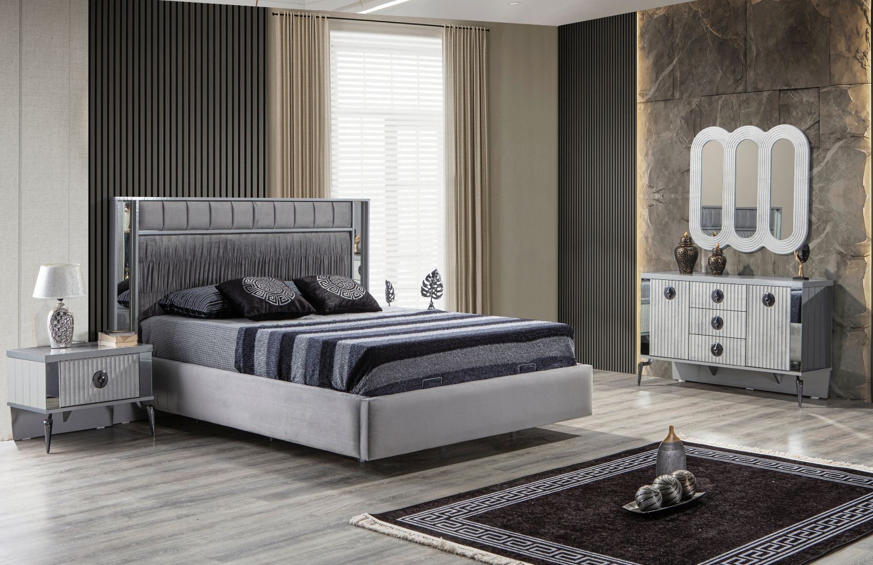 Opera Yatak Odası Takımı(Kapaklı)