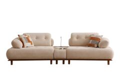 Lois Sehpalı Üçlü Koltuk