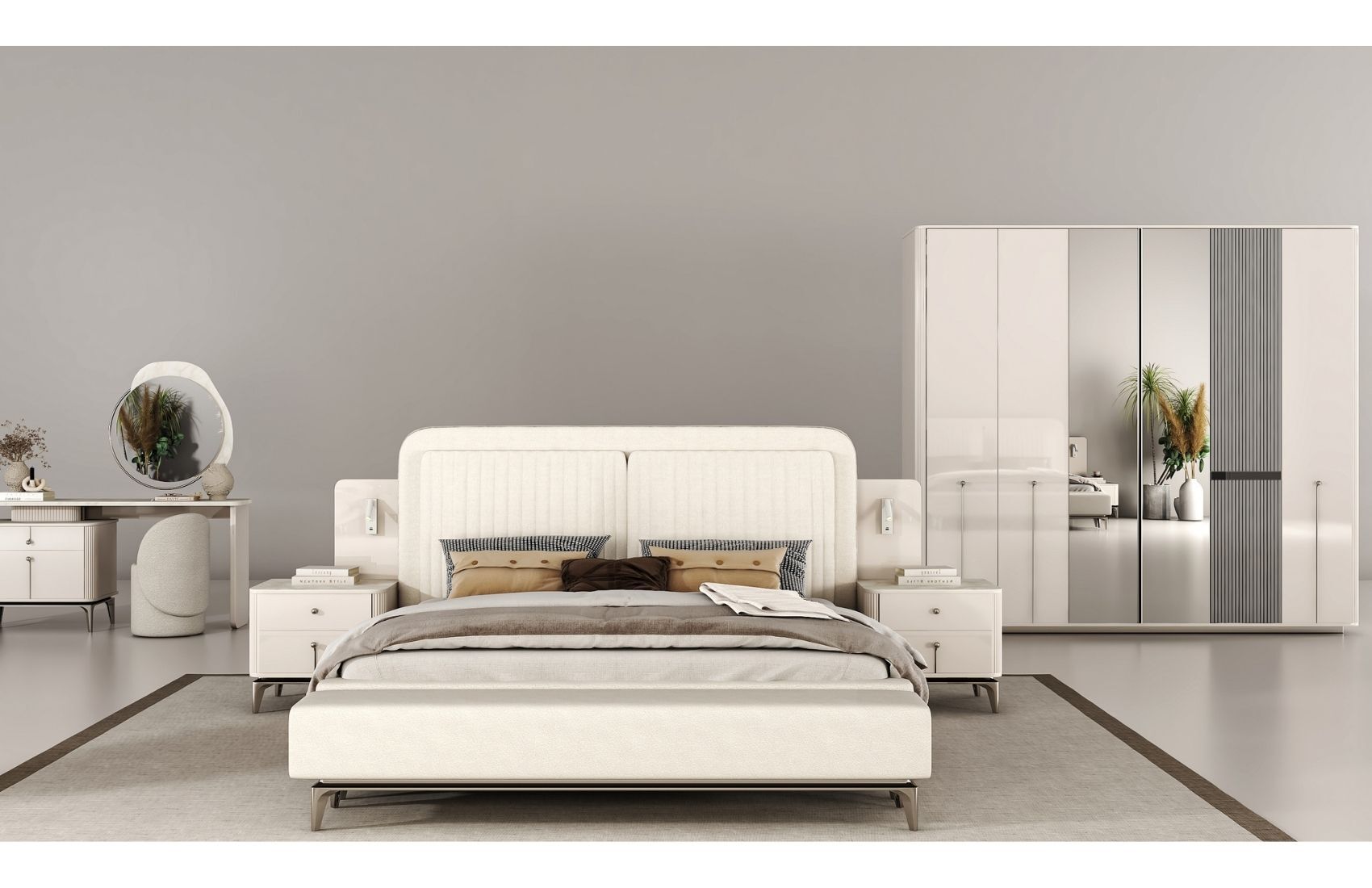 Stil Premium Yatak Odası ( Aynalı )