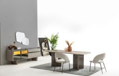 İnox Yemek Odası Takımı