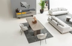 İnox Yemek Odası Takımı