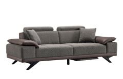 Oscar Üçlü Koltuk (Siyah)