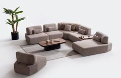 New Tudor Köşe Koltuk Takımı