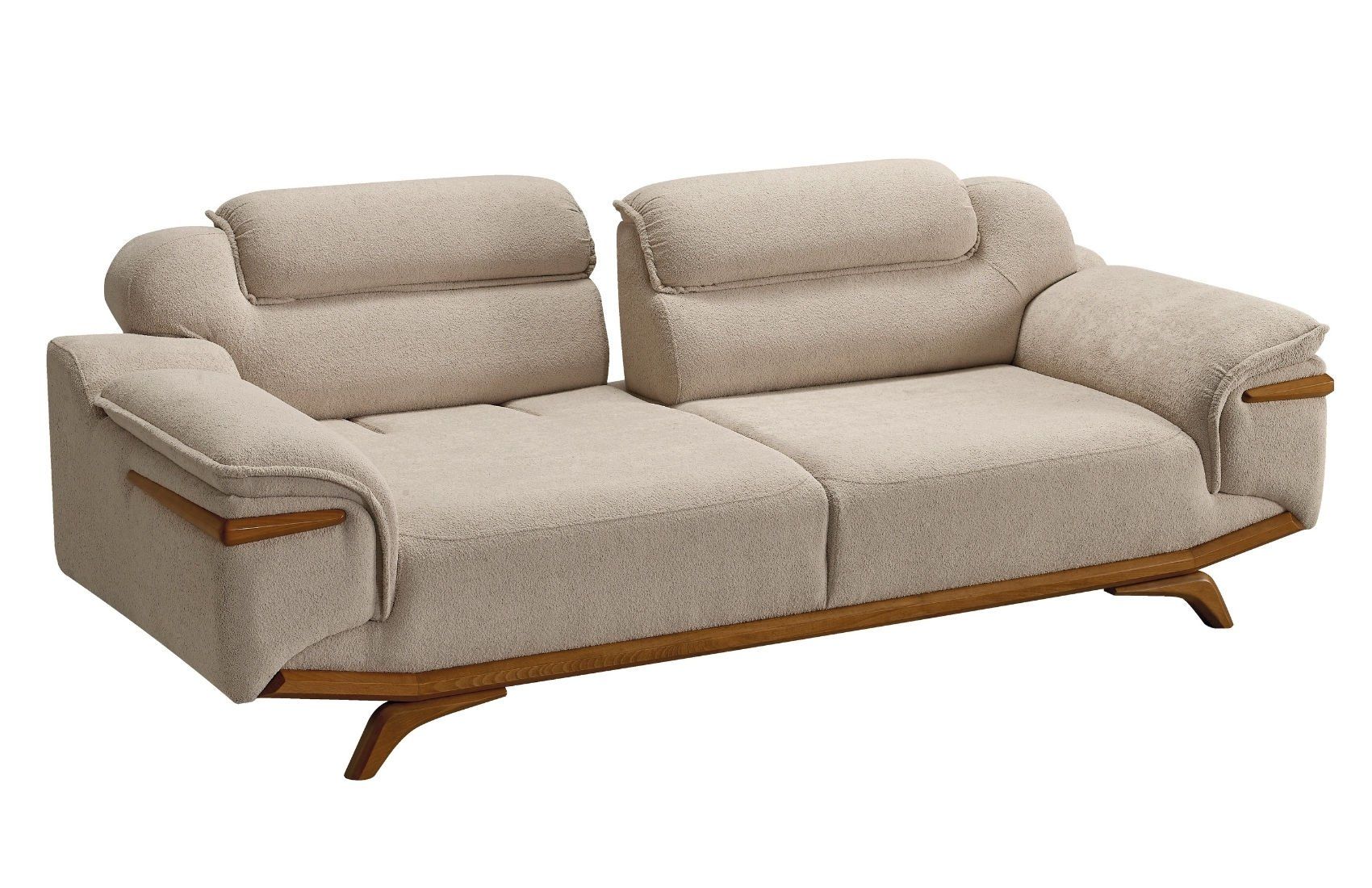 Santra Üçlü Koltuk (Ceviz)