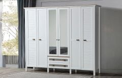 Helen Gardırop 6 Kapaklı