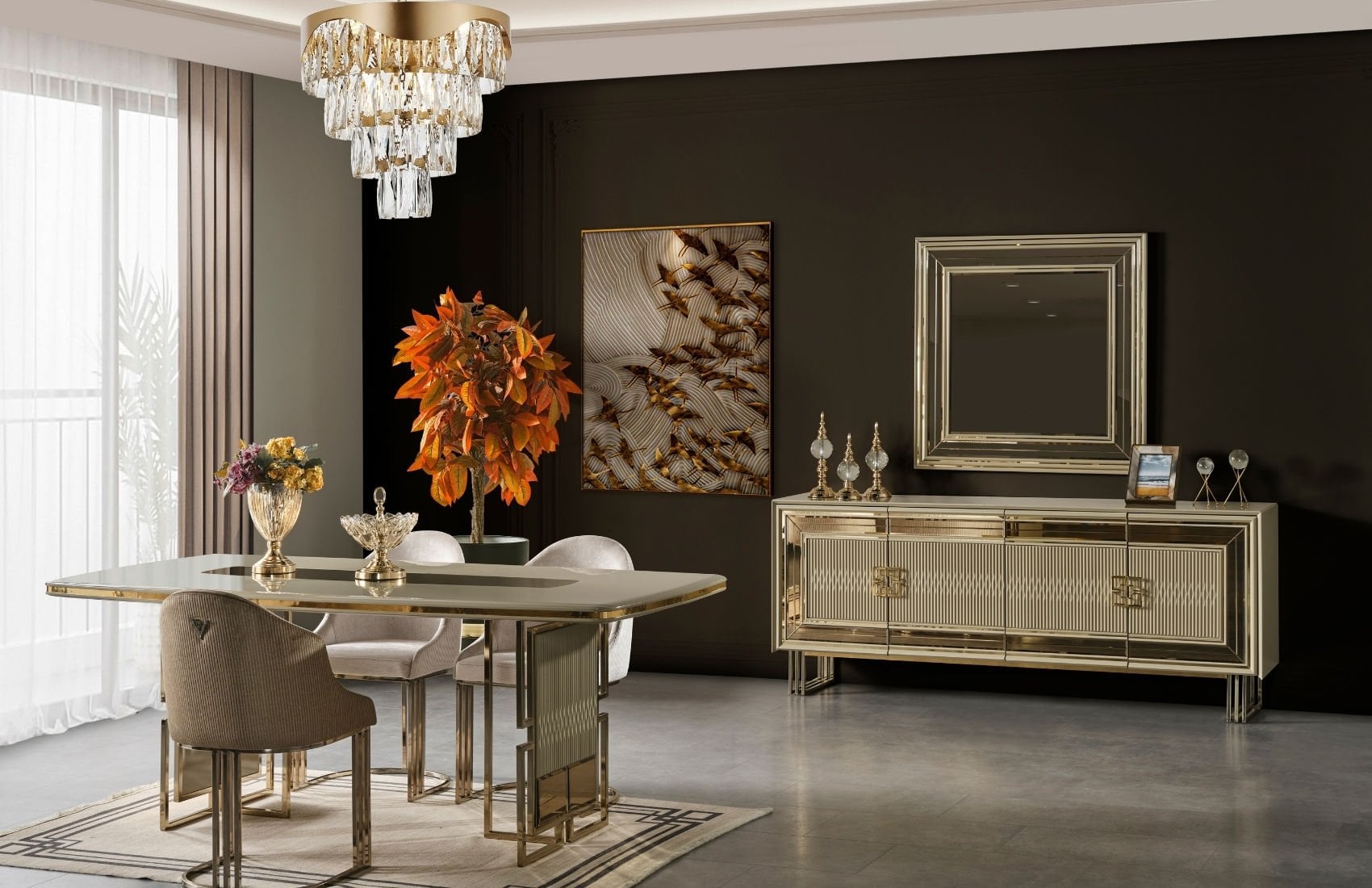 Aspendos Yemek Odası Takımı