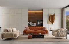 Eos Yataklı Kapitoneli Koltuk Takımı