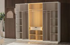 Vanessa Gardırop 6 Kapaklı