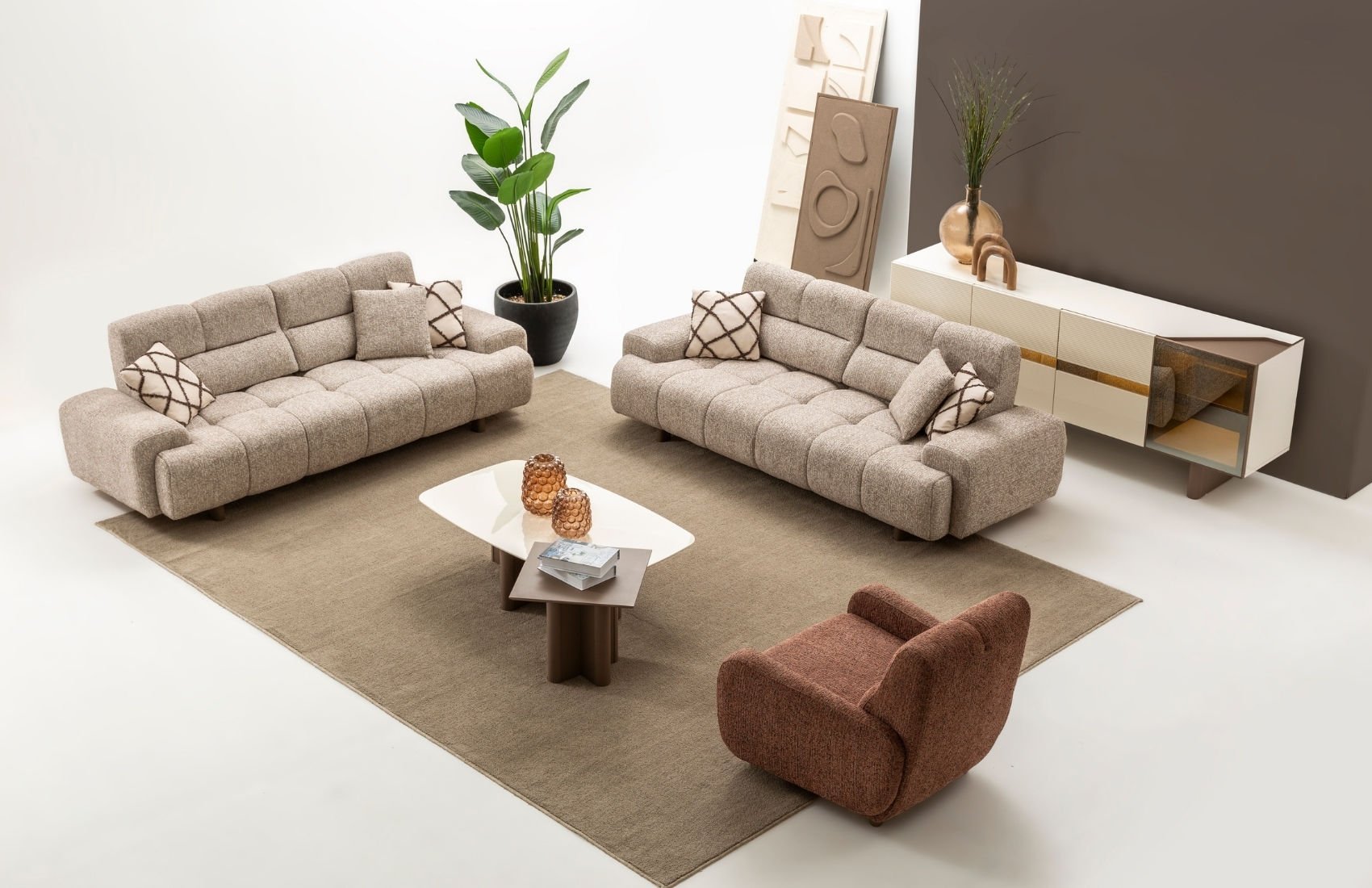 Mocha Koltuk Takımı