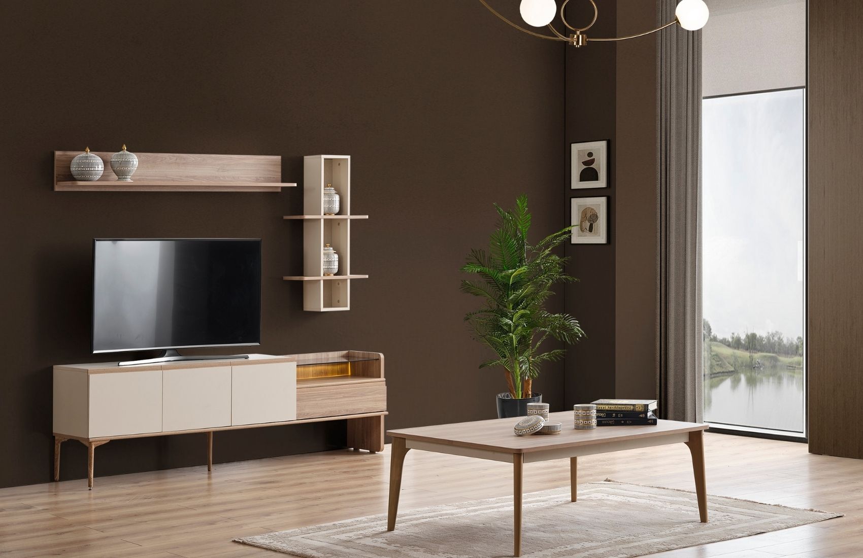 Bien Duvara Monte Tv Ünitesi 200