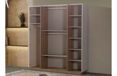 Solid Gardırop (4 Kapaklı)