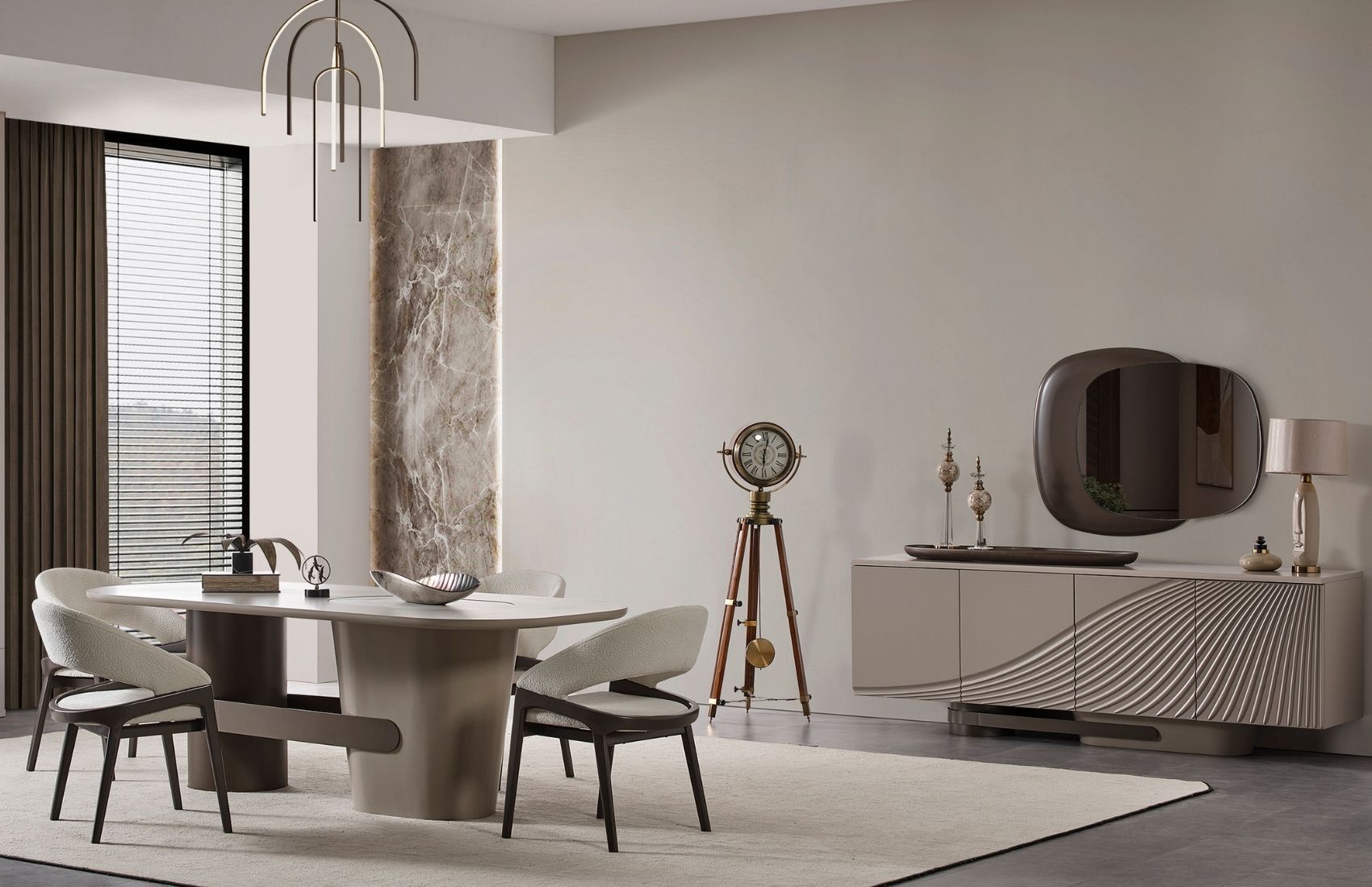 Latte Yemek Odası Takımı