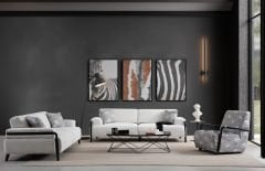 Kairos Siyah Koltuk Takımı