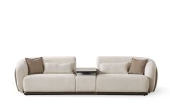 Latte Sehpa Modüllü Üçlü Koltuk