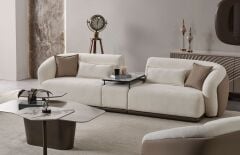 Latte Sehpa Modüllü Üçlü Koltuk