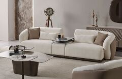 Latte Sehpa Modüllü Üçlü Koltuk