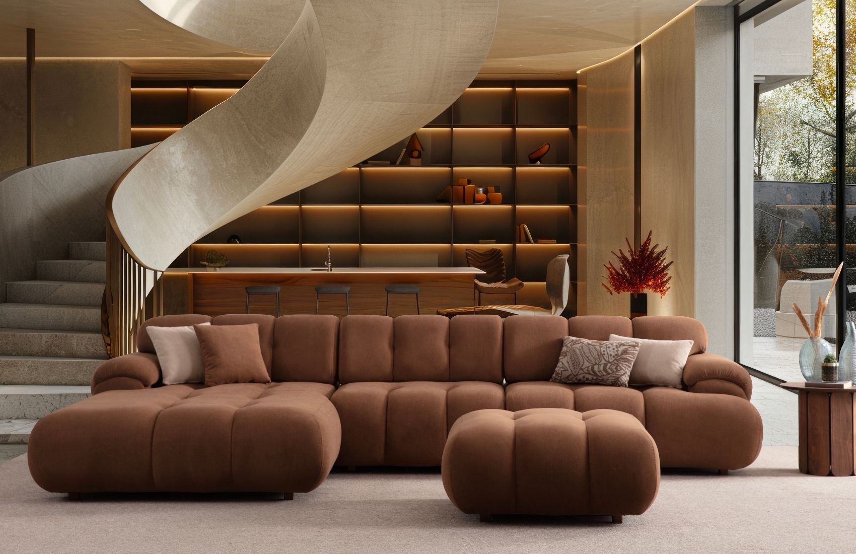 New Hestia Yataklı Köşe Koltuk