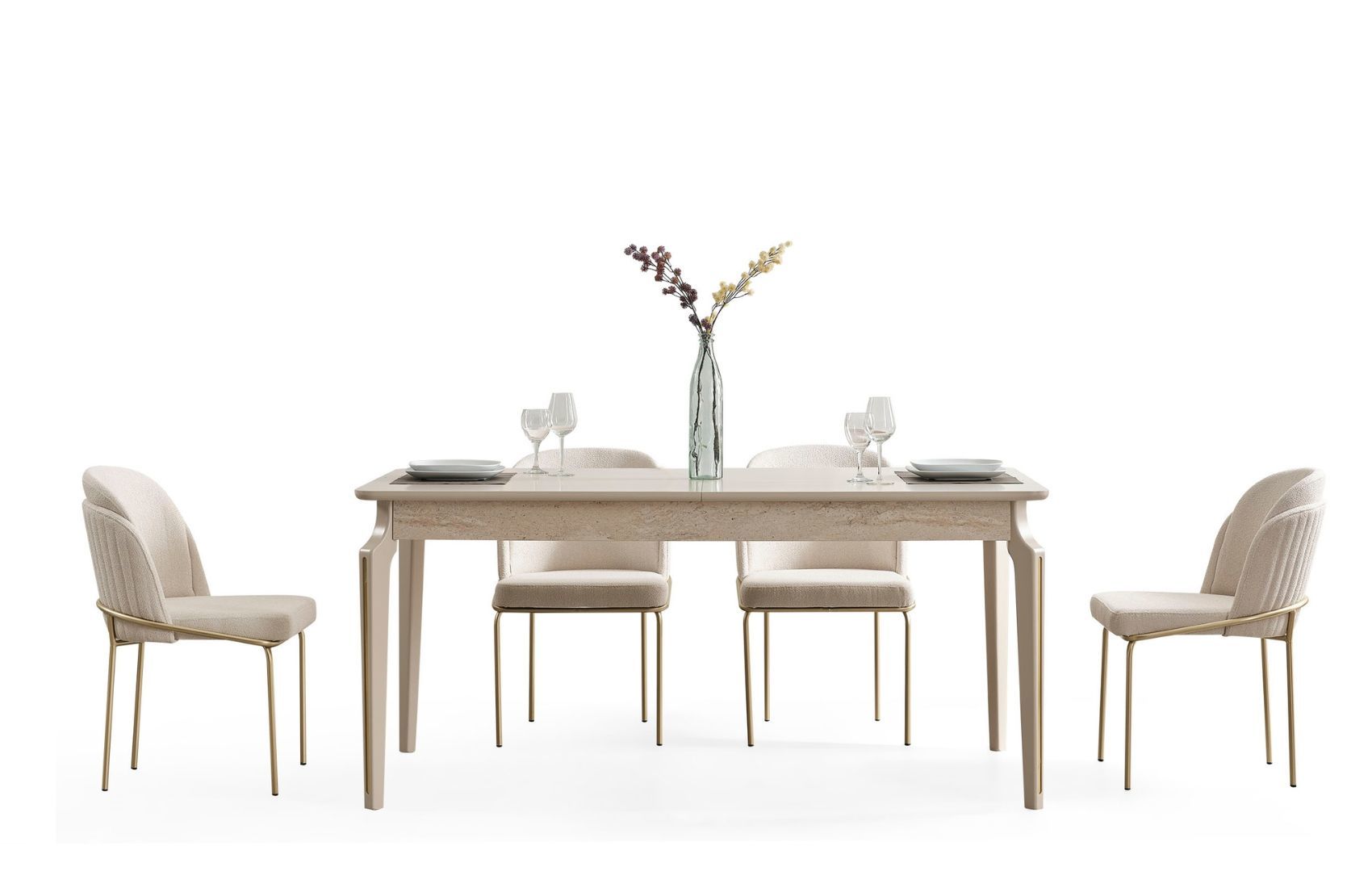 Tesla Yemek Masası Takımı