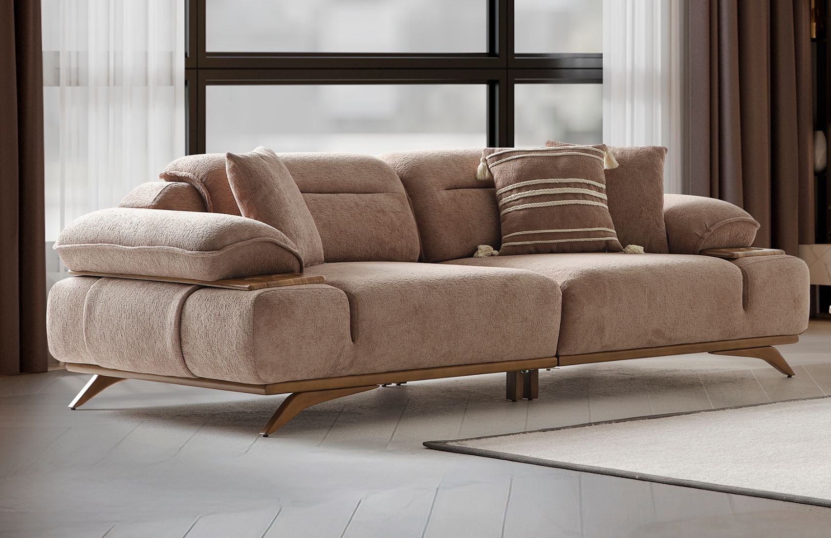 Safir Üçlü Koltuk