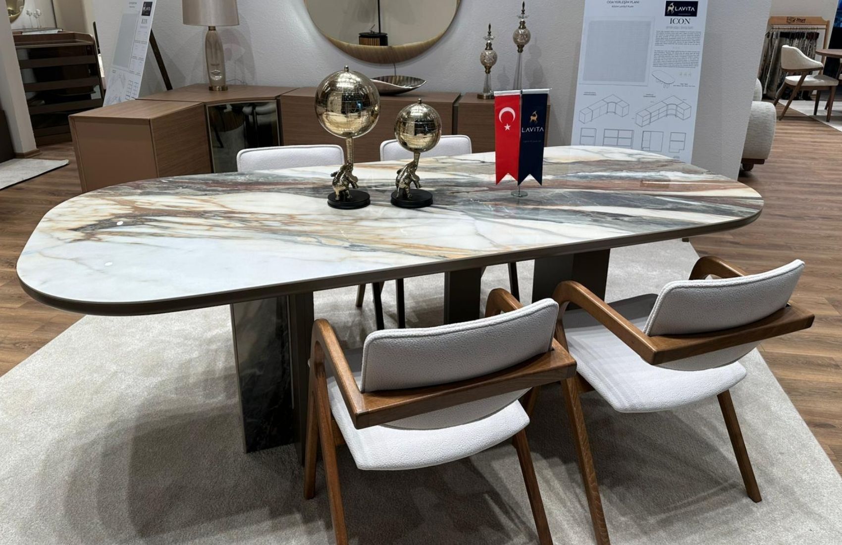 İcon Yemek Masası Takımı