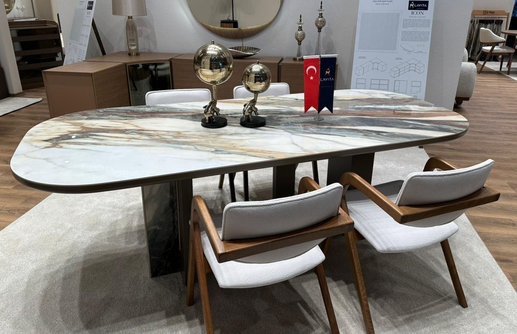 İcon Yemek Masası Takımı