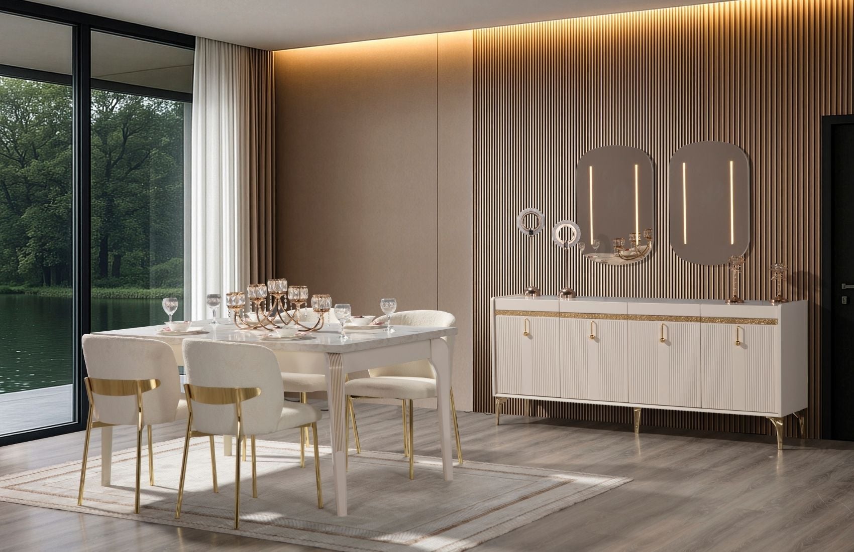 Lion Yemek Odası Takımı